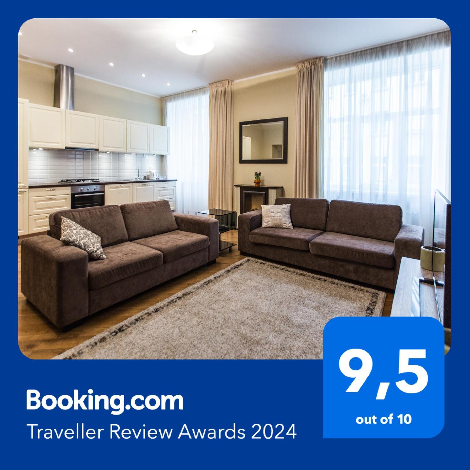 Riga Lux Apartments - Ernesta, Free Parking 外观 照片